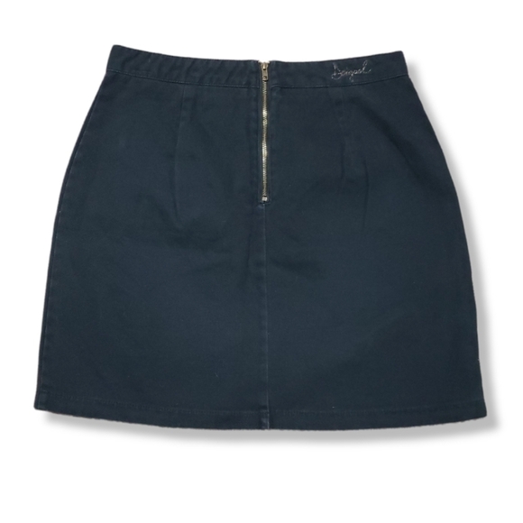 Desigual Black Denim Skirt - Picture 5 of 12